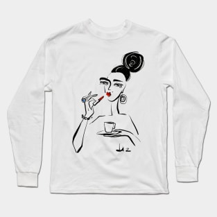 Fashion girl Long Sleeve T-Shirt